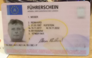 Österreichischen Führerschein